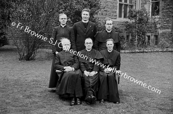 GROUP FMB  CANON RUDDENHAM   T DUNPHY S.J.  REV PAUL TAYLOR  J GALVIN  ? WARD